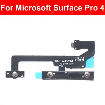 За Microsoft Surface Pro 4 5 6 7 On-off Бутон за регулиране на силата на звука на хранене гъвкав кабел страничен превключвател Подмяна на flex кабел За Microsoft Surface Pro 4 5 6 7 On-off Бутон за регулиране на силата на звука на хранене гъвкав кабел страничен превключвател Подмяна на flex кабел 1